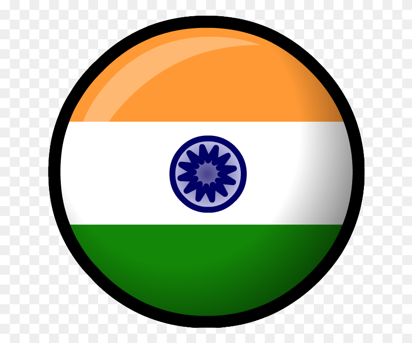 648x639 Индийский Флаг Круглый Значок Индийского Флага, Логотип, Символ, Товарный Знак Hd Png Скачать