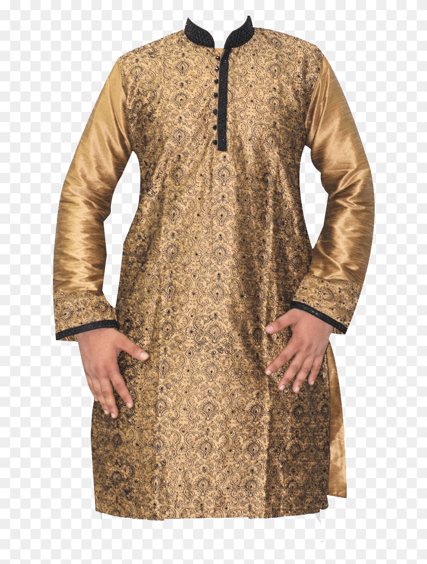 636x1049 Индийский Катан Ткань Панджаби Дизайн Панджаби, Рукав, Одежда, Одежда Hd Png Скачать