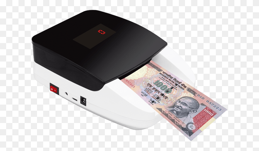 638x431 Indian Money Detector Gadget, Machine, Text, Passport HD PNG Download
