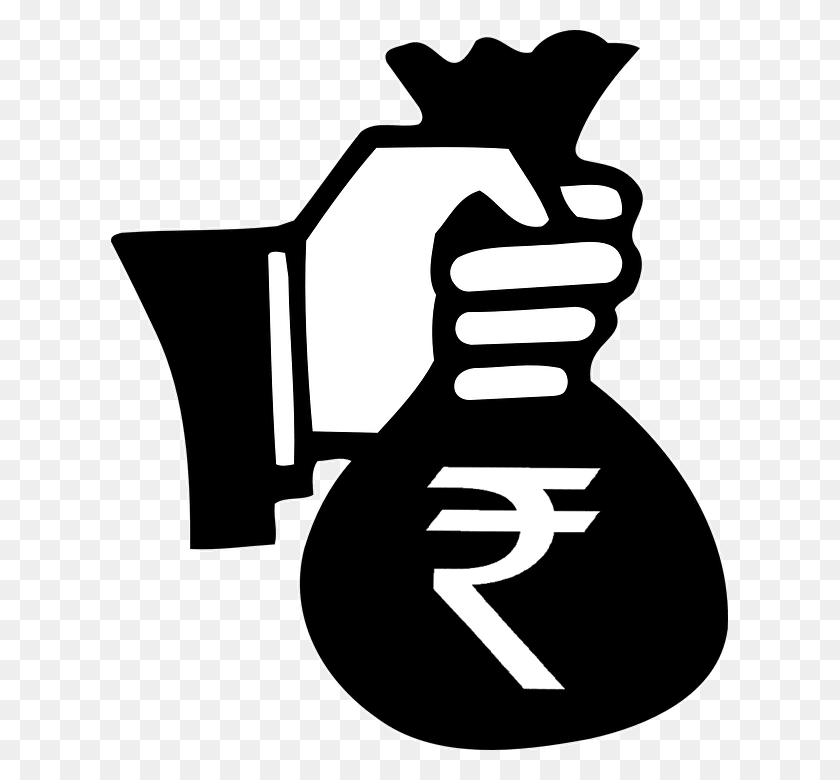 617x720 Indian Money Logo Slogans Sobre Desmonetización En Inglés, Símbolo, Mano, Número Hd Png