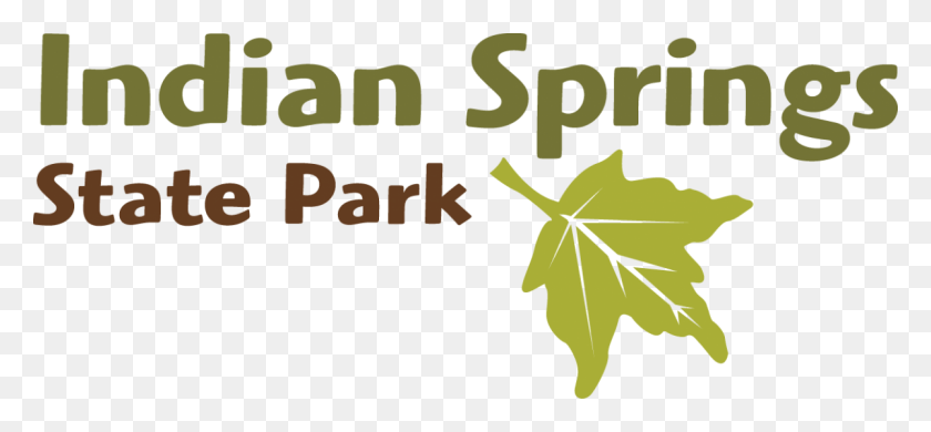 1200x509 Плакат С Логотипом Indian Springs, Лист, Растение, Зеленый Hd Png Скачать