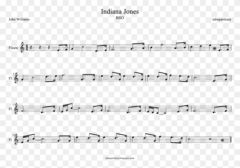 1493x1008 Indiana Jones Flute Music Score Indiana Jones Nuty Na Trbke, Gray, World Of Warcraft HD PNG Download