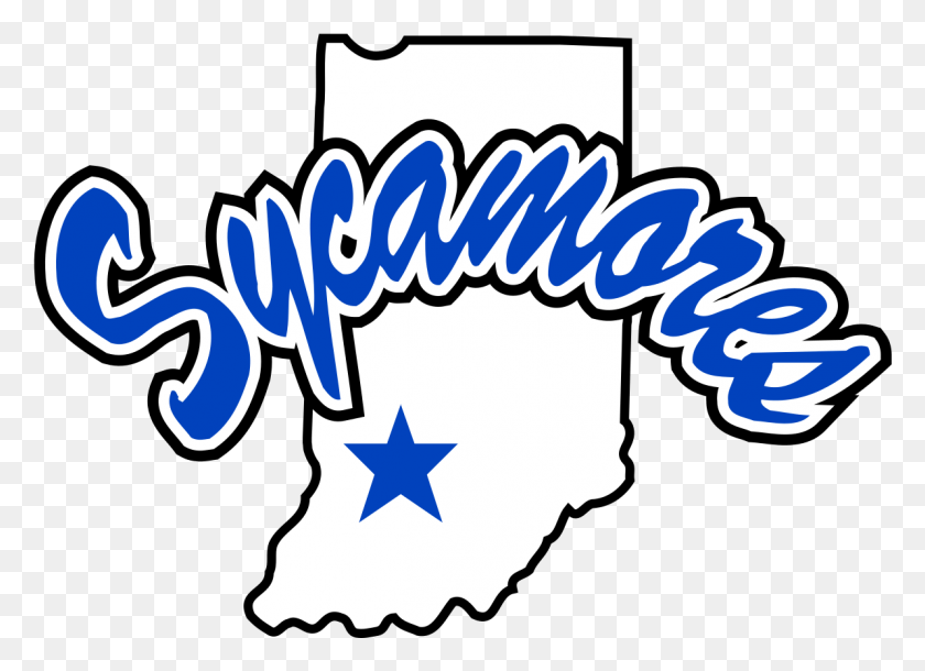 1192x842 Indiana State Sycamores, Symbol, Star Symbol, Text HD PNG Download