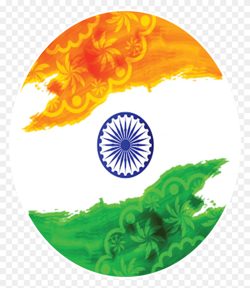 1024x1191 Indiastickers By Sadna2018 Флагиндия Тиранга Республиканский Флаг Индии Фон, Графика, Цветочный Дизайн Hd Png Скачать