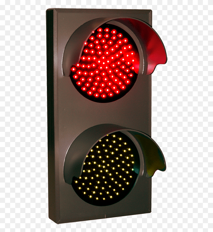 482x855 Indicator Dots Double Vertical Red Amber W Hoods Green And Red Traffic Light, Light HD PNG Download