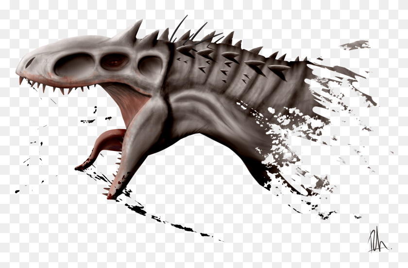 2936x1852 Индоминус Рекс Лесотозавр, Дракон, Динозавр, Рептилия Png Скачать