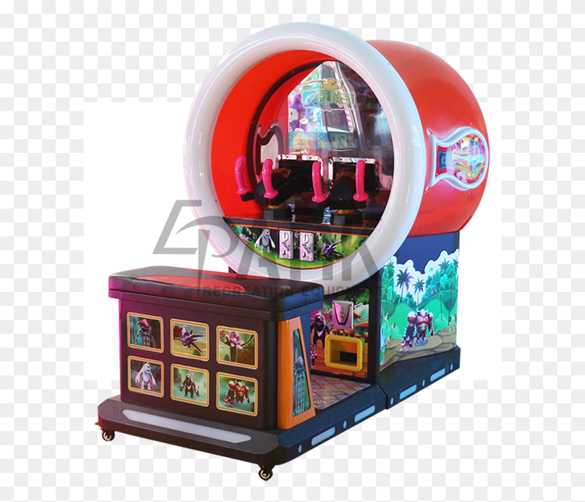 601x662 Indoor Ball Shooting Arcade Game Machines Playset, Arcade Game Machine, Helmet, Clothing Descargar Hd Png