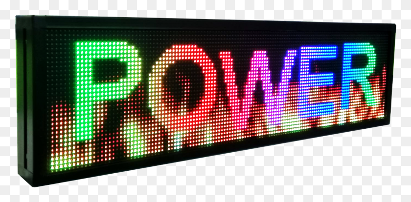 1395x634 Indoor Led Sign Programmable Full Color Display Open Led Display, Number, Symbol, Text HD PNG Download