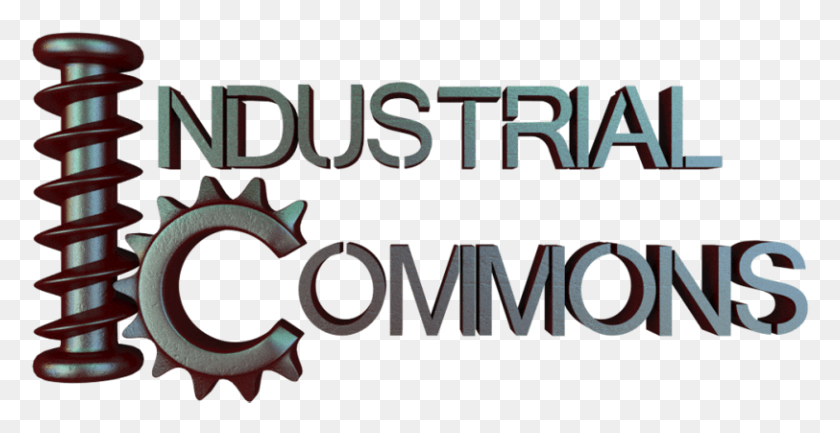 812x389 Industrial Commons Industrial Commons Graphic Design, Alphabet, Text, Word HD PNG Download