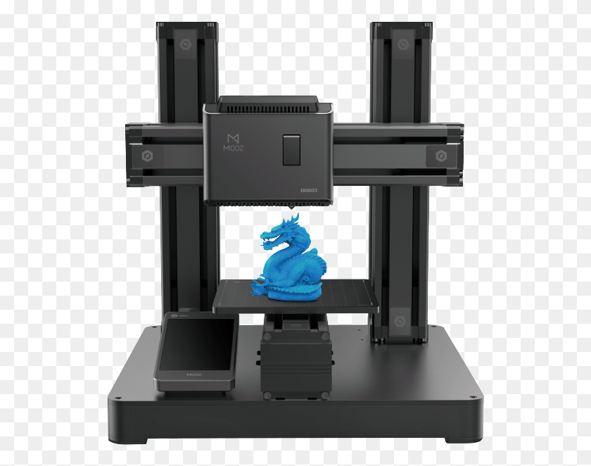 536x602 Промышленный Трансформируемый Металлический 3D-Принтер Dobot Mooz, Жк-Экран, Монитор, Экран Hd Png Скачать