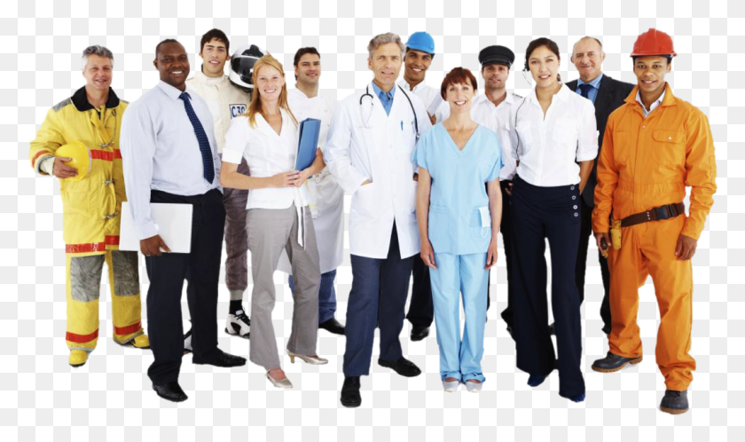 1065x599 Descargar Png / Trabajador Industrial, Personas De Diferentes Profesiones, Persona, Ropa, Enfermera Hd Png