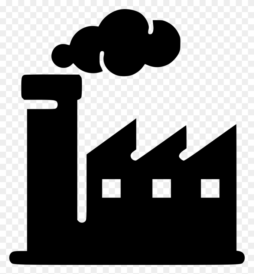 906x980 Industry Smoke Power Plant Comments Power Plant, Stencil, Text, Symbol HD PNG Download