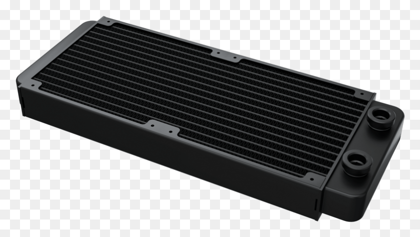 783x417 Industry Standard G14 Bsp Threaded Ports Allows For Ek Fluid Gaming Radiator, Laptop, Pc, Computer HD PNG Download