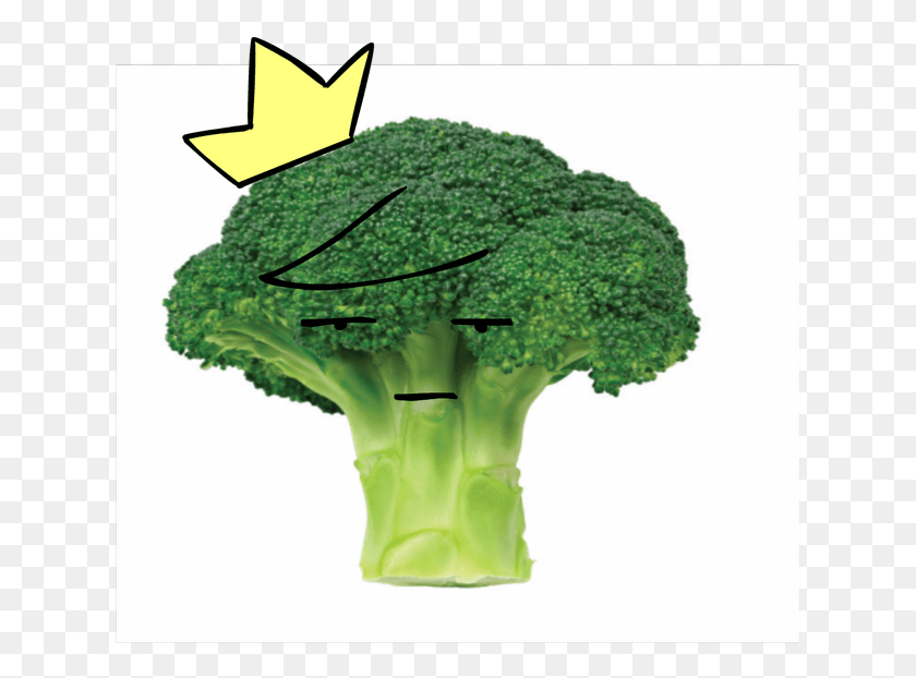 633x562 Infamous Swoosh Broccoli Large, Vegetable, Plant, Food HD PNG Download