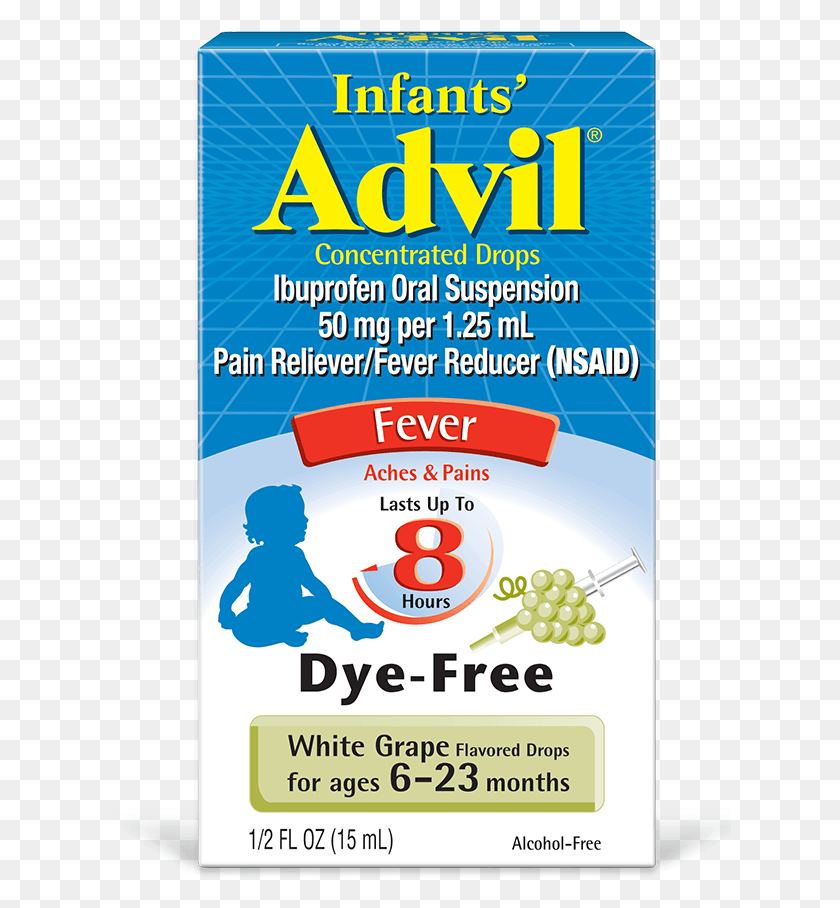622x848 Infant Advil Dye Free Infants Advil, Реклама, Плакат, Флаер Png Скачать