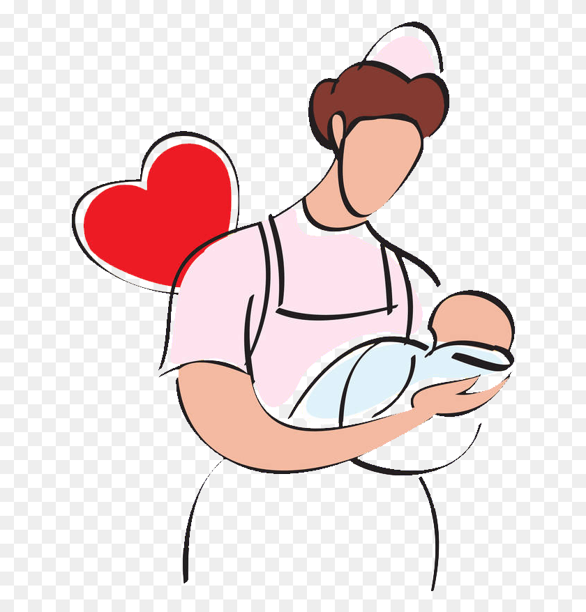 637x818 Infant Nursing Breastfeeding Stock Photography Clip Enfermera Con Recien Nacido, Female, Goggles, Accessories HD PNG Download