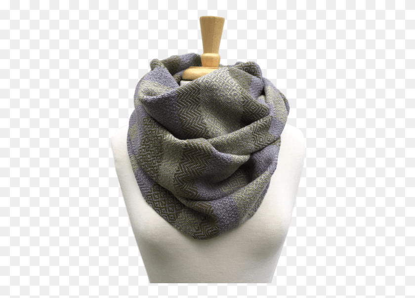 398x545 Infinity Scarf Scarf, Clothing, Apparel, Blanket HD PNG Download