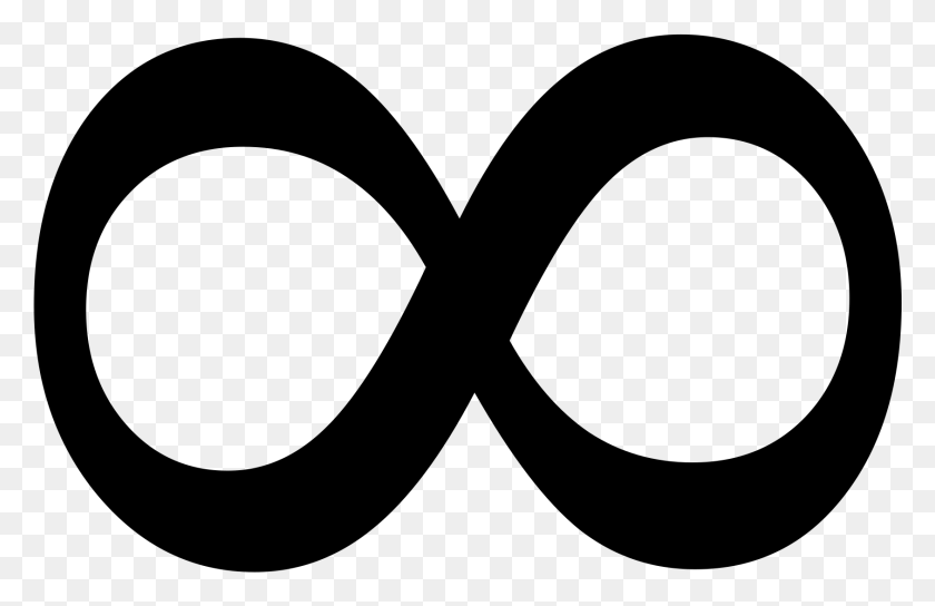 1687x1048 Infinity Sign Infinity Symbols, Gray, World Of Warcraft HD PNG Download
