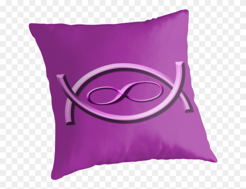 649x585 Infinity Typography Throw Pillows By Billowenart Cushion, Pillow HD PNG Download