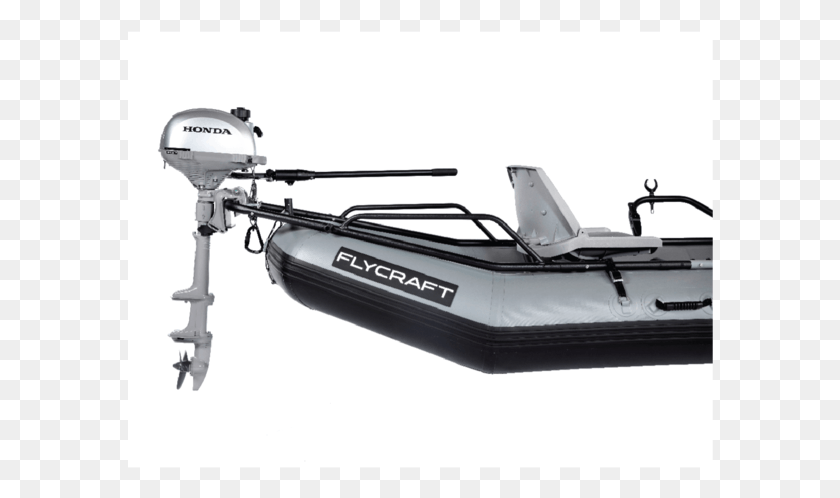 586x438 Inflatable Boat With Motor, Watercraft, Vehicle, Transportation HD PNG Download