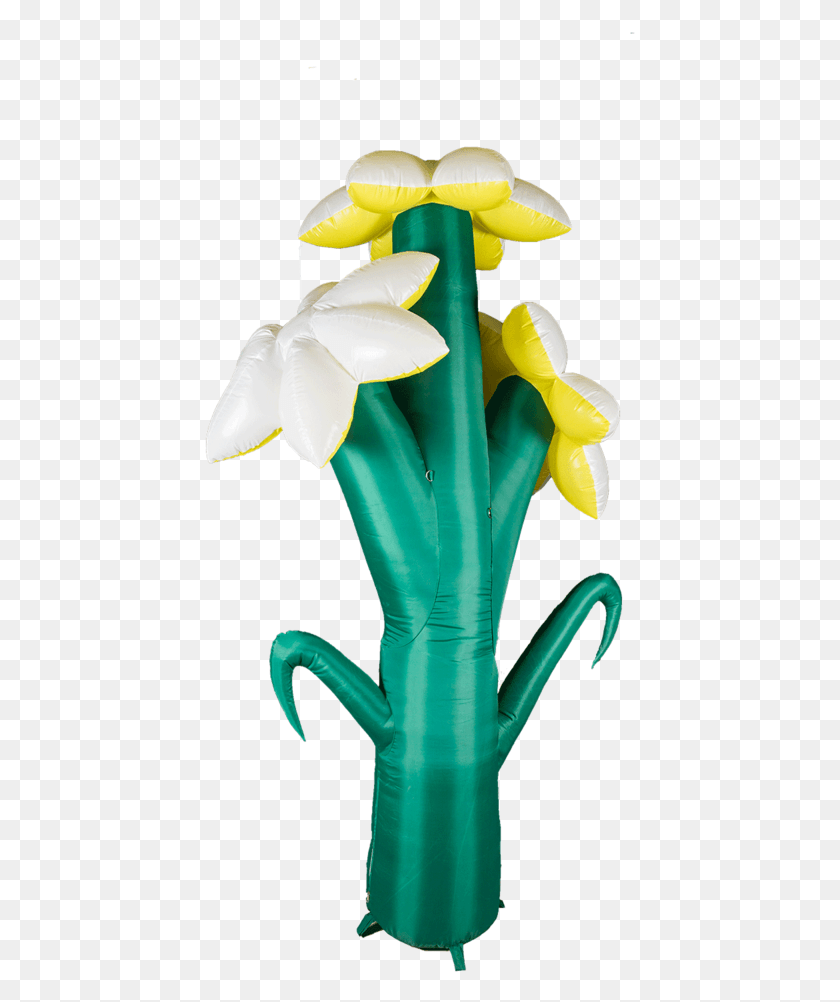431x942 Inflatable Flower Triple Stem Giant White Arum Lily, Plant, Blossom, Petal HD PNG Download