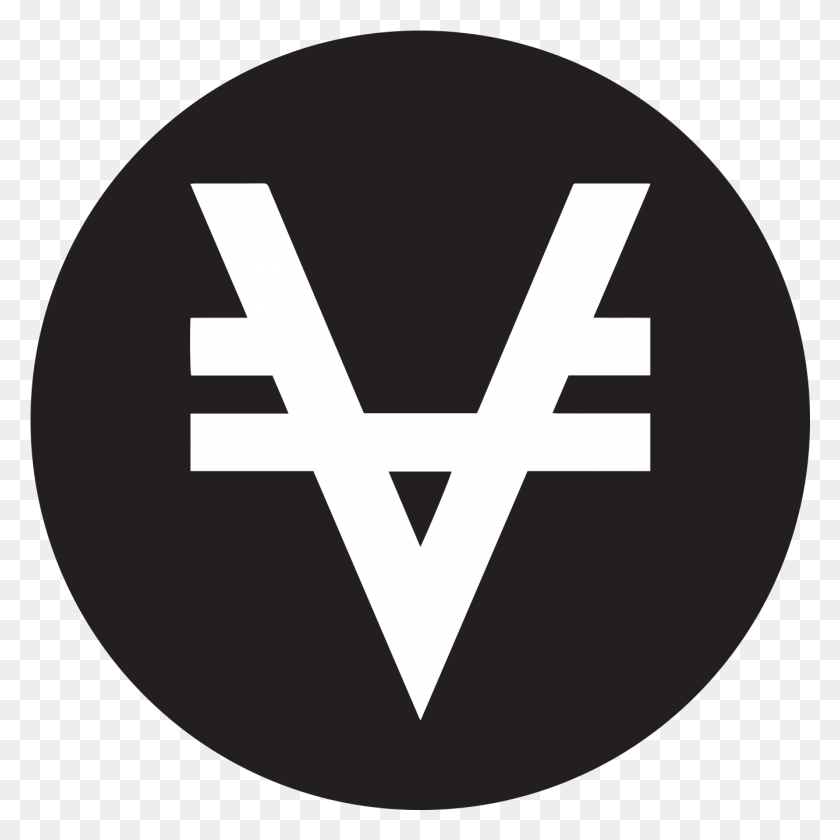 1340x1340 Info Altcoin Sign Cryptocurrency Wallet Clipart Viacoin Logo, Symbol, Trademark, Star Symbol HD PNG Download
