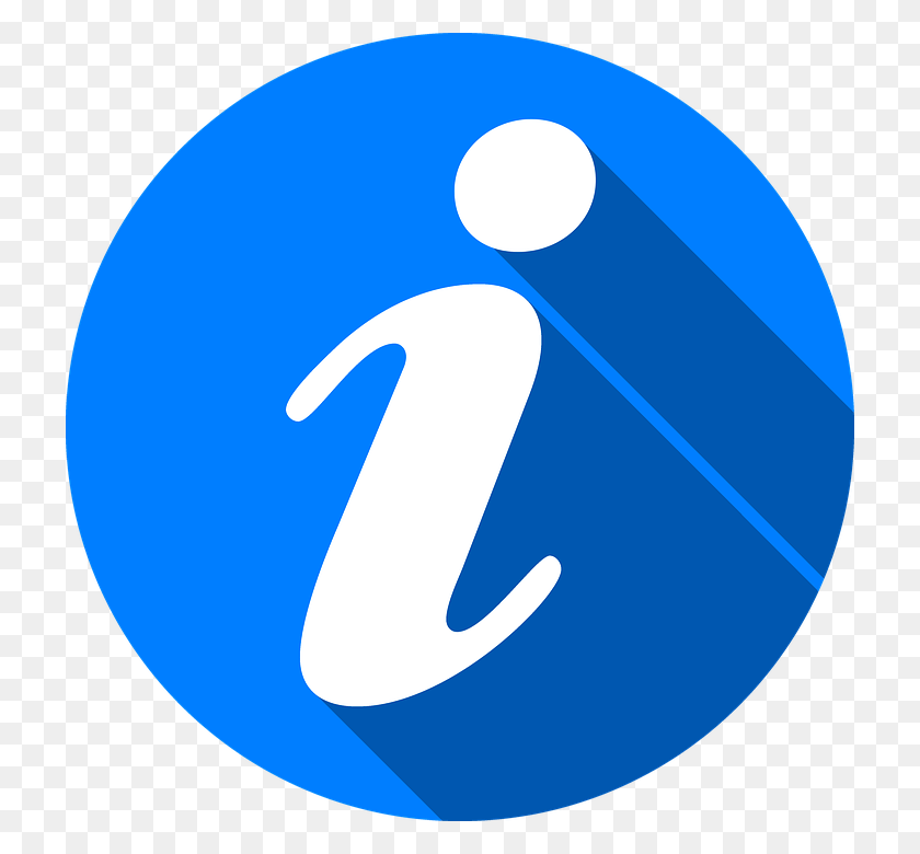 720x720 Descargar Png Icono De Información Botón Web Ayuda Mensaje Azul Averigüe Más Icono Azul, Número, Símbolo, Texto Hd Png