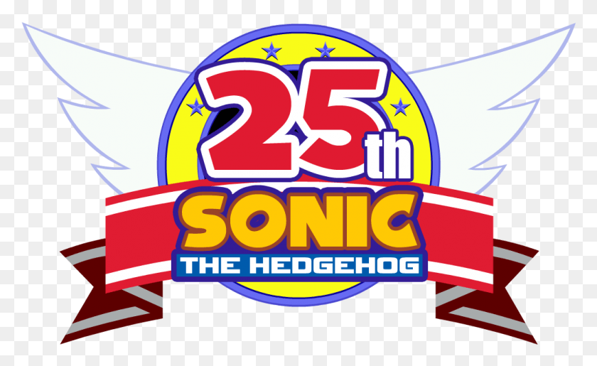 1032x603 Info On Sonic39s 25th Anniversary Celebration Coming Sonic 20th Anniversary, Text, Logo, Symbol HD PNG Download