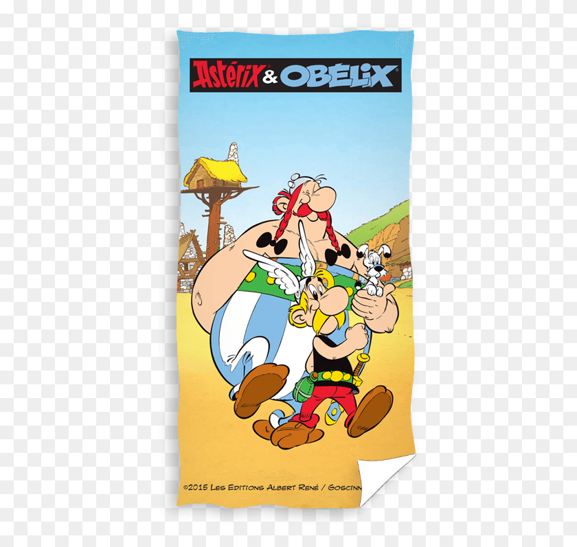 387x737 Информация О Продукте Плакат Asterix Et Obelix, Реклама, Комиксы, Книга Hd Png Скачать