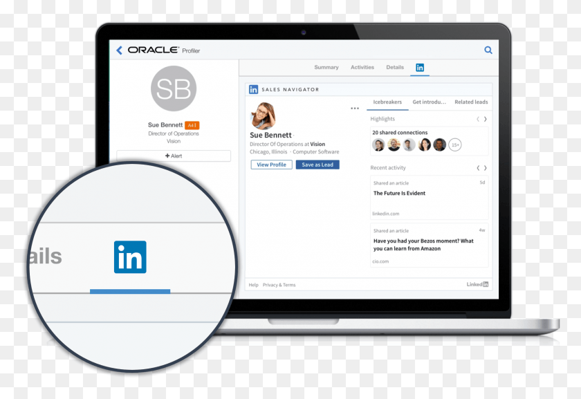 1676x1111 Information From Linkedin Sales Navigator Is Easy Accessible Facebook Twitter Instagram Linkedin, Computer, Electronics, Person HD PNG Download