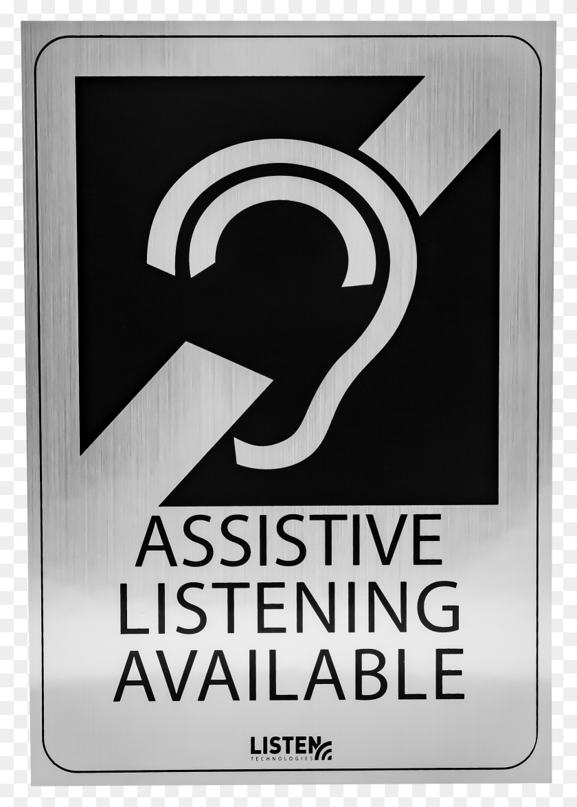 2365x3380 Infrared Hearing System Sign HD PNG Download