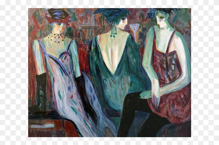 626x496 Ingenue 1989 By Barbara Wood Limited Edition Signed Modern Art, Person HD PNG Download