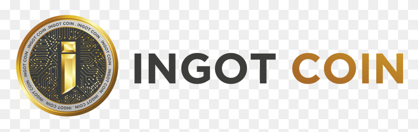 2082x552 Ingot Coin Ico Logo Ingot Coin Ico, Text, Number, Symbol HD PNG Download