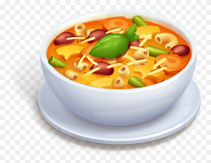 913x694 Ingredients Asian Soups, Bowl, Dish, Meal HD PNG Download