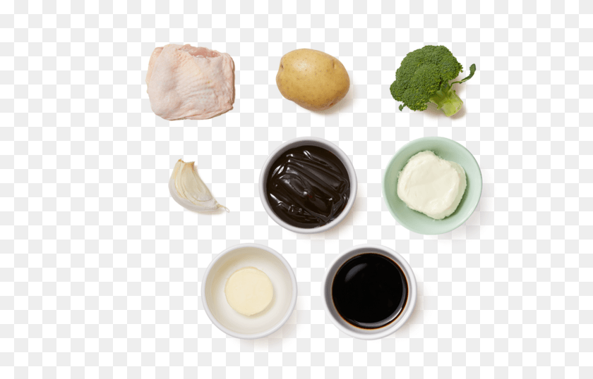 577x478 Ingredientes Muslos De Pollo Glaseados Balsámicos Con Ajo Brócoli, Planta, Alimentos, Vegetal Hd Png