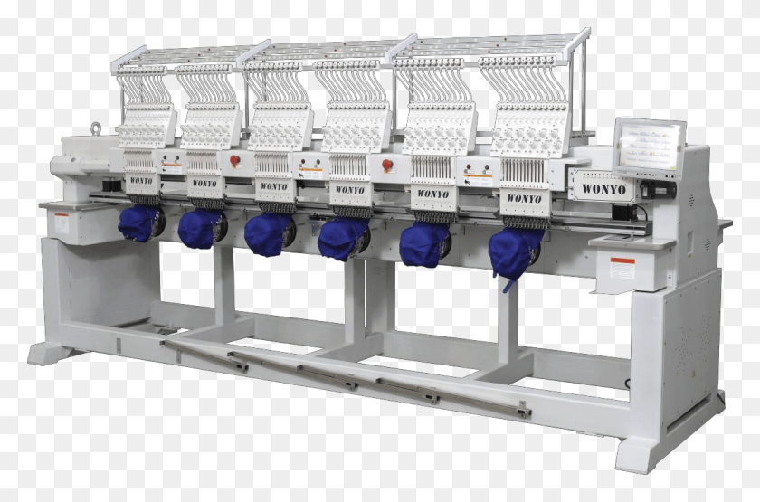 1146x728 Inicio Wonyo Embroidery Machine, Building, Factory, Assembly Line HD PNG Download