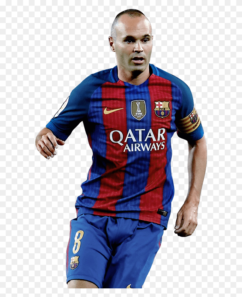 598x972 Descargar Png Iniesta 2017 Iniesta Barcelona, ​​Ropa, Camiseta, Camiseta Hd Png