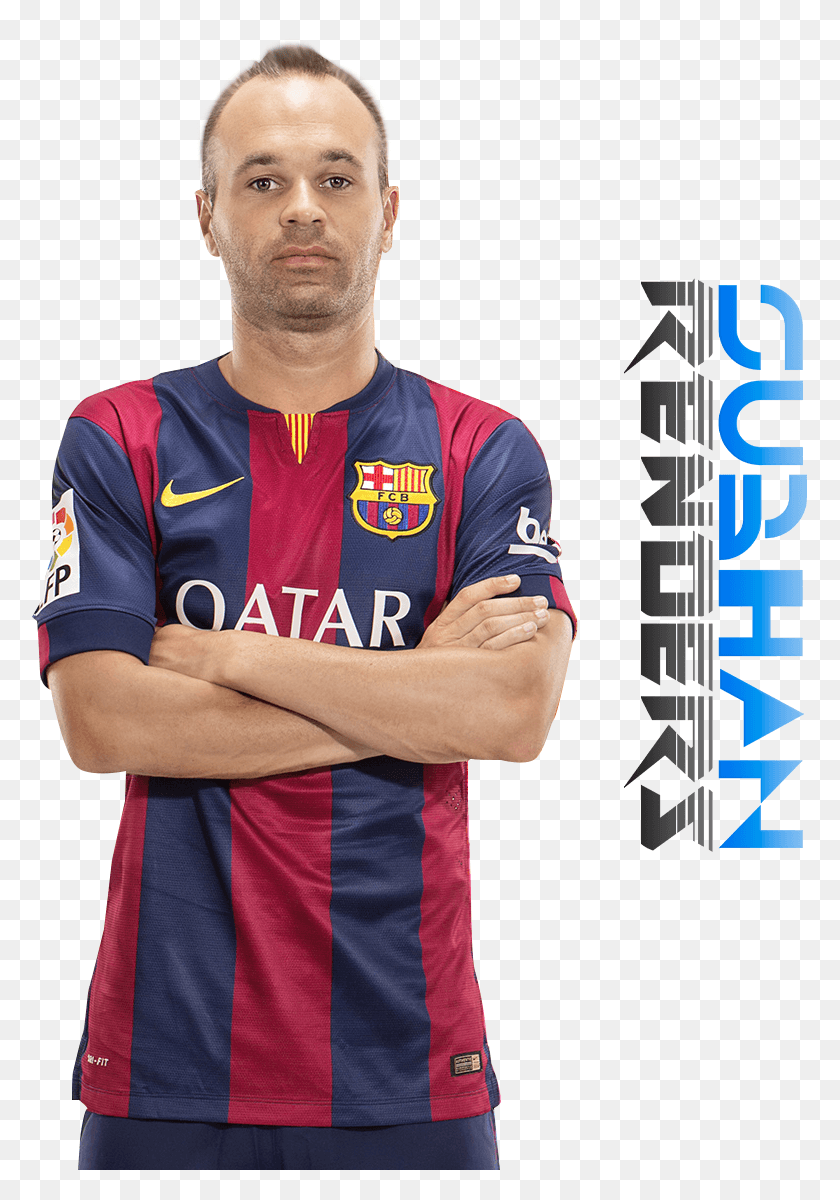 775x1140 Iniesta Fc Barcelona, Person, Human, Clothing HD PNG Download