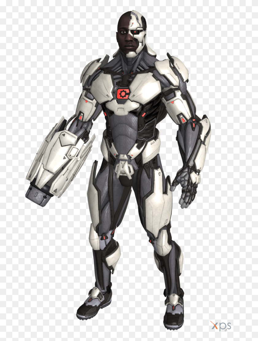 679x1050 Injustice 2 Cyborg, Robot, Person, Human HD PNG Download