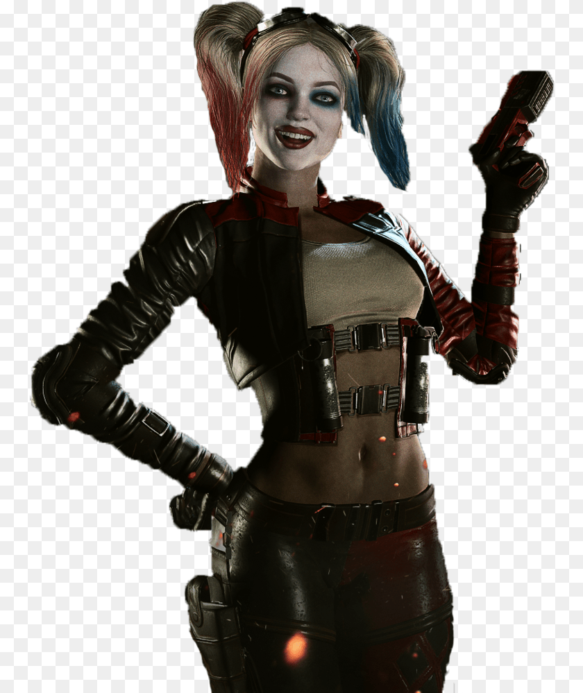 759x999 Injustice 2 Harley, Adult, Clothing, Costume, Female Clipart PNG