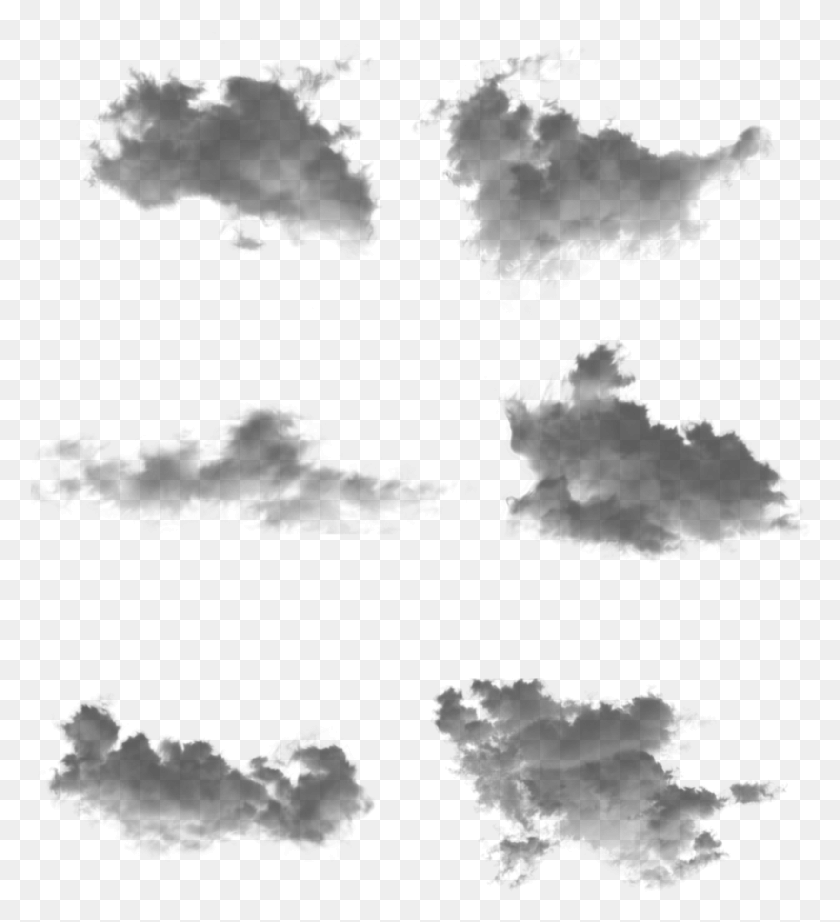 1025x1133 Ink Cloud Black Smudge Decorative Element And Psd Monochrome, Gray, World Of Warcraft HD PNG Download