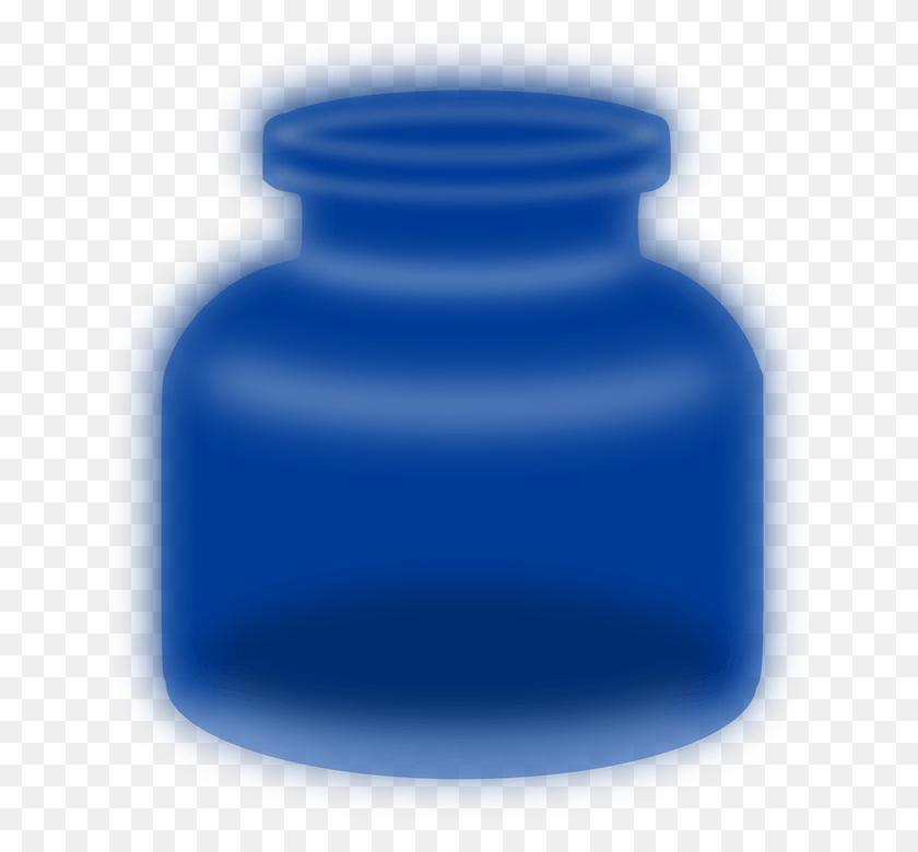 640x720 Inkpot Ink Pot Ink Blue Bottle Hnh Nh Bnh Mc, Jar, Ink Bottle, Urn HD PNG Download