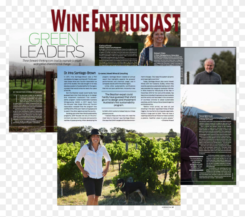 1001x877 Inkwell Wines Dr Irina Santiago Brown Dudley Mclaren Wine Enthusiast Magazine, Persona, Humano, Anuncio Hd Png