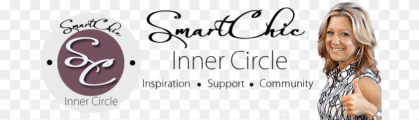 690x241 Inner Circle Banner Swoon Reads, Woman, Adult, Person, Female PNG