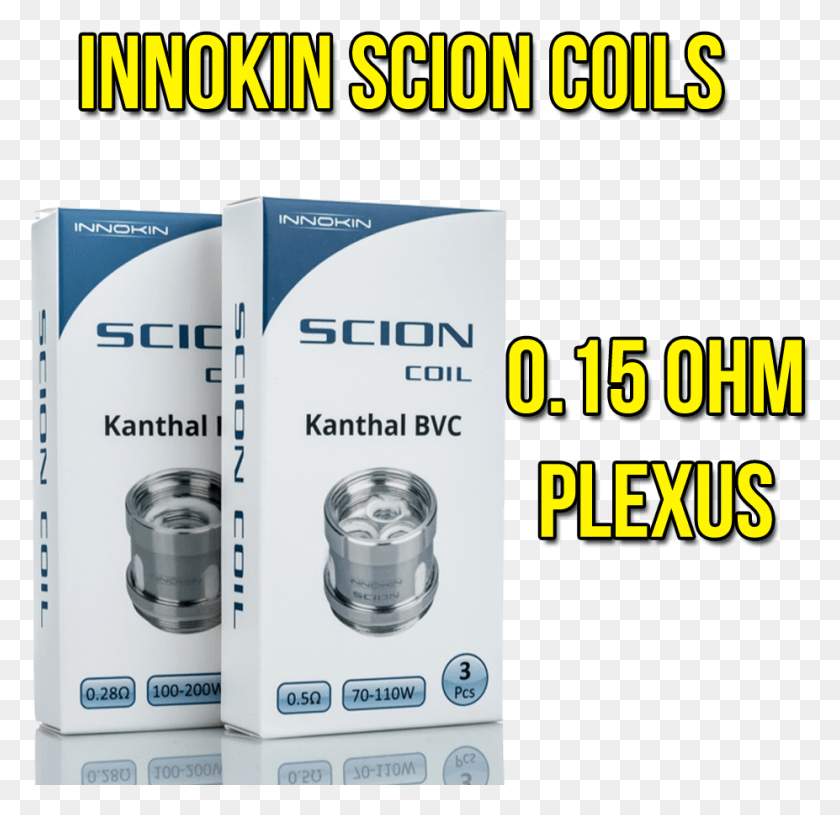 927x898 Innokin Scion Coils 0 15 Ohm Single Core Plexus Cylinder, Text, Label, Bottle HD PNG Download