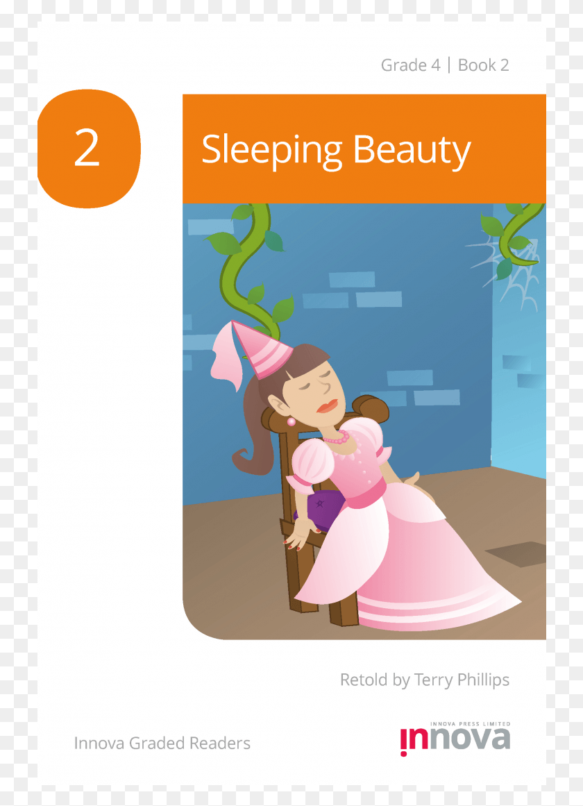 734x1101 Innova Young Learners Graded Reader Sleeping Cartoon, Graphics, Advertisement HD PNG Download