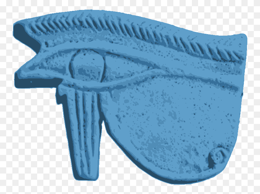 758x566 La Entrada Png / Ojo Azul De Horus De Horus, Animal, Pez, Rayos X Hd Png