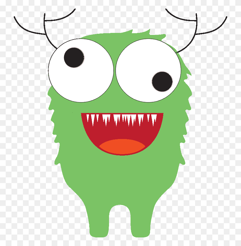 744x800 Input Bugeyed Green Monster, Mouth, Lip, Teeth HD PNG Download