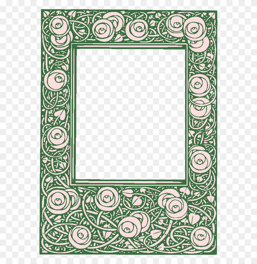 582x800 Input Rose Frame, Rug, Text, Pattern HD PNG Download