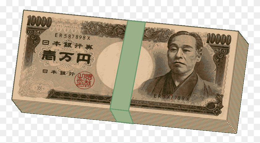 768x402 Input Wad Of Yen, Person, Human, Money HD PNG Download